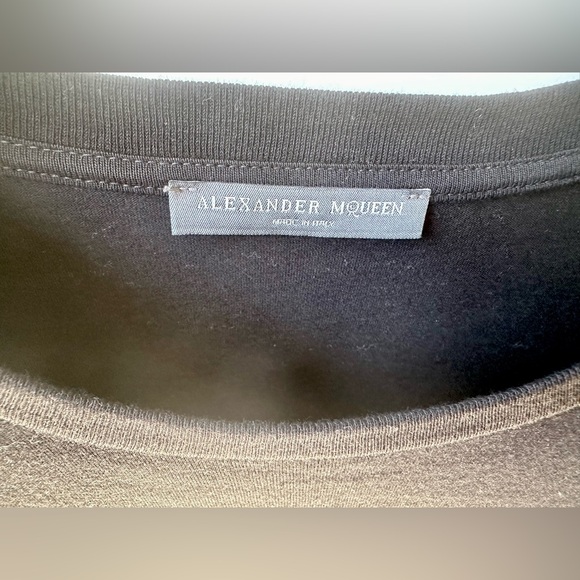 Like new Alexander McQueen asymmetric ruffle top, size 42 - Picture 7 of 15